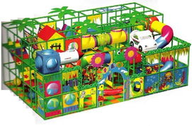 淘氣堡 兒童樂園中的夢幻城堡